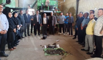 دوره آموزشی تنظیم کمباین و جلوگیری از ریزش محصول برگزار شد