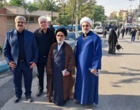 حضور رئیس و کارکنان موسسه تحقیقات علوم دامی کشور در مراسم وداع و اقامه نماز رهبر شهید در مصلای امام خمینی (ره) تهران و استان قم