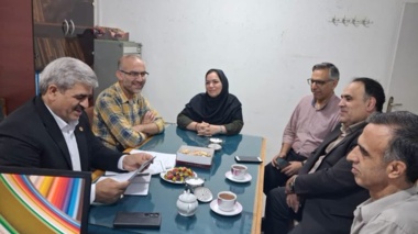 بازدید رئیس موسسه تحقیقات علوم دامی کشور از مرکز تحقیقات کشاورزی و منابع طبیعی مازندران