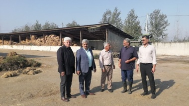 بازدید مسئولین موسسه از ایستگاه گاودشت
