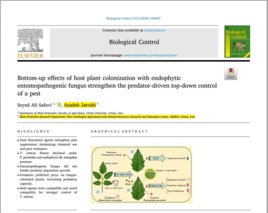 امکان استفاده توام از قارچ نتوموپاتوژن و کنه شکارگر Phytoseiulus persimilis در کنترل بیولوژیک کنه تارتن دونقطه ای