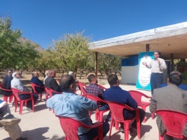 ارتقای دانش فنی باغداران سامان در سایه تغییر اقلیم؛ کارگاه آموزشی با محوریت مدیریت علمی بادام برگزار شد