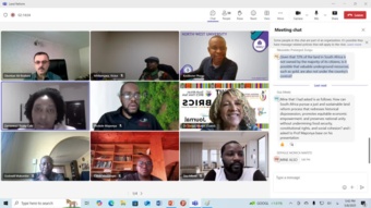 سخنرانی رئیس مرکز تحقیقات و آموزش گلستان در وبینار بین‌المللی اصلاحات ارضی کشورهای عضو بریکس