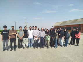 بازدید علمی دانشجویان علوم کشاورزی و منابع طبیعی گرگان از مزارع تحقیقاتی ایستگاه کشاورزی گرگان