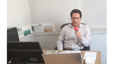 مصاحبه رادیوئی پژوهشگر مرکز تحقیقات و آموزش گلستان با رادیو گلستان با موضوع کاربردهای فناوری هسته‌ای در کشاورزی