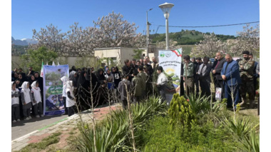 برگزاری پویش ملی نهال‌کاری «سرو ایران» در شهرستان گرگان