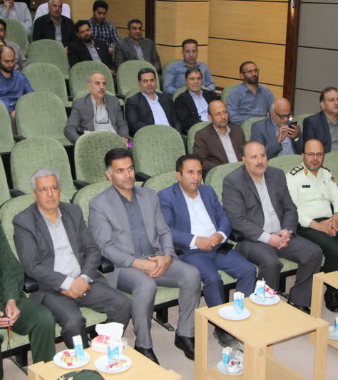 مراسم گرامیداشت شهدای جنگ رمضان و شهدای خدمت و سالروز آزادسازی خرمشهر در همدان