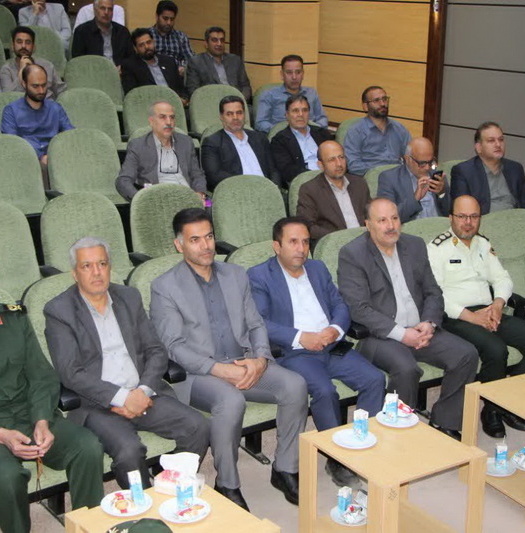 مراسم گرامیداشت شهدای جنگ رمضان و شهدای خدمت و سالروز آزادسازی خرمشهر در همدان
