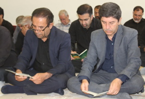 برگزاری مراسم زیارت عاشورا روز پنجم ماه محرم همراه با سخنرانی و مدیحه سرائی ذاکرین اهل بیت (ع)