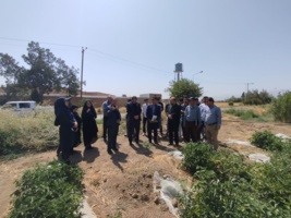 بازدید مدیرکل آموزش و پرورش استان همدان از طرح آموزش همراه تولید هنرجویان کشاورزی