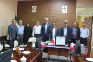 انتخاب بخش فنی و مهندسی کشاورزی مرکز تحقیقات و آموزش کشاورزی و منابع طبیعی استان همدان به عنوان بخش برگزیده