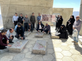 صعود به ارتفاعات الوند، به مناسبت هفته دفاع مقدس و گرامیداشت یاد و خاطره شهدای گمنام