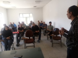 کارگاه آموزشی آفات و بیماریهای گندم (ضدعفونی بذر گندم )