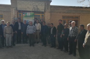 نهمین کاروان ترویج بهره‌وری و الگوی کشت ملی محصولات زراعی با محوریت خاک‌ورزی حفاظتی و کشت ذرت در شهرستان درگزین