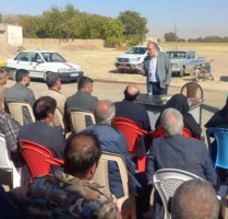 نهمین کاروان ترویج بهره‌وری و الگوی کشت ملی محصولات زراعی با محوریت تغییر اقلیم و افزایش تاب‌آوری بخش کشاورزی در شهرستان اسدآباد