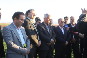 بازدید معاون وزیر جهاد کشاورزی از ایستگاه تحقیقاتی لک‌لک در شهرستان اسدآباد