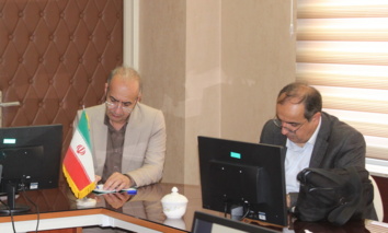 بازدید رئیس موسسه تحقیقات خاک و آب کشور و هیات همراه از مرکز تحقیقات همدان