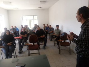 کارگاه آموزشی آفات و بیماریهای گندم (ضدعفونی بذر گندم )