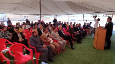 برگزاری نهمین کاروان ترویج بهره وری ویژه الگوی کشت ملی محصولات زراعی با رویکرد تغییر اقلیم در شهرستان کبودرآهنگ