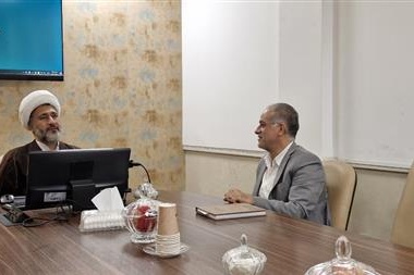 دیدار همکاران  با حجت الاسلام والمسلمین  شاه‌مرادیان نماینده ولی فقیه