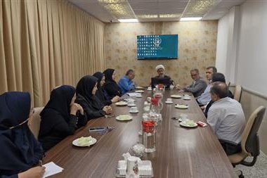 دیدار همکاران  با حجت الاسلام والمسلمین  شاه‌مرادیان نماینده ولی فقیه