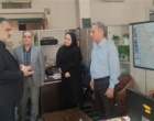 بازدید رییس مؤسسه از معاونت‌ها ودفاتر