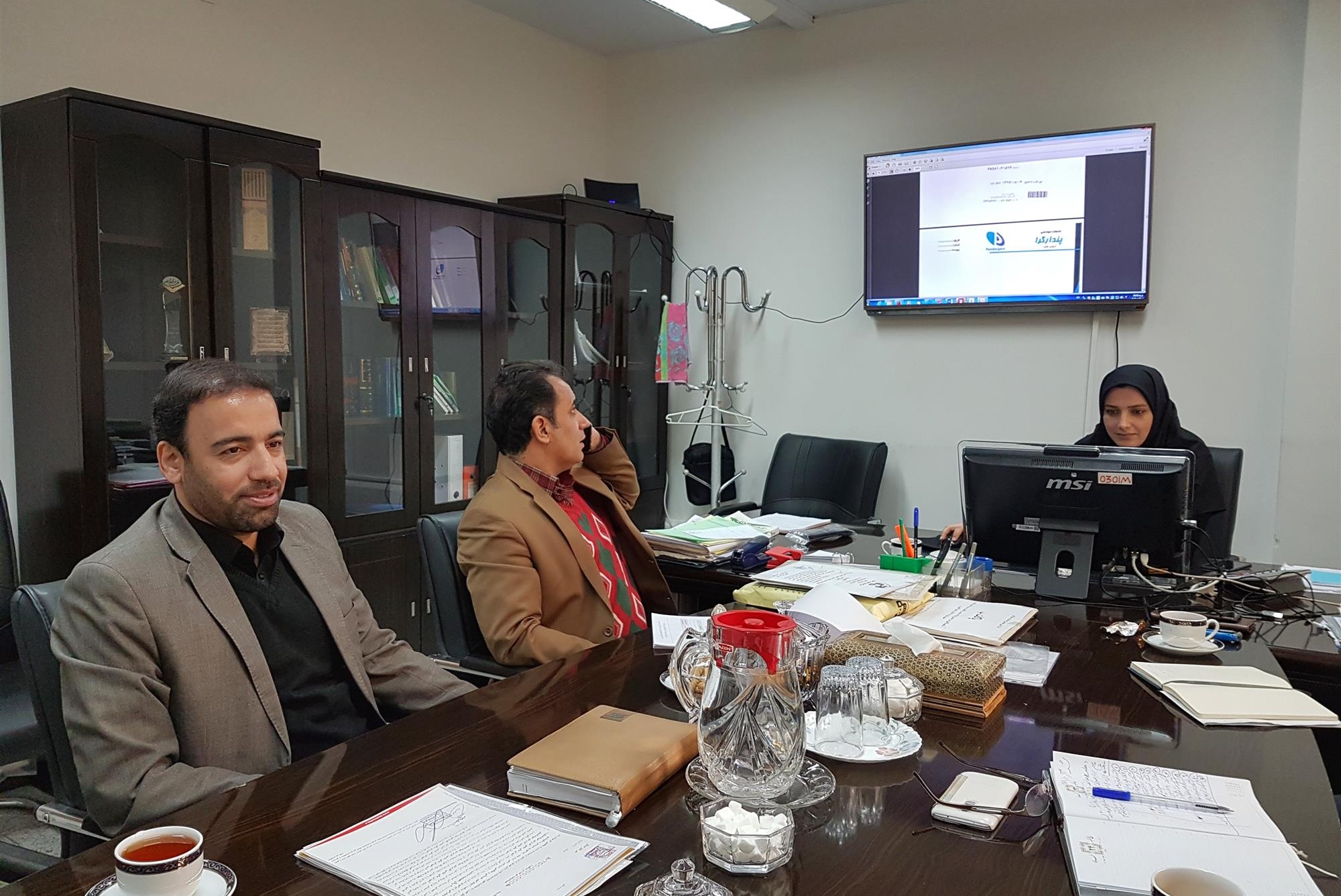 حضور در جلسات مناقصات و مزایدات