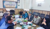 نشست مدیریت ترویج استان با مدیر کل دفتر آموزش بهره برداران موسسه