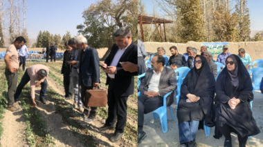 نهمین کاروان ترویج بهره‌وری با محوریت تغییر اقلیم و الگوی کشت ملی محصولات زراعی