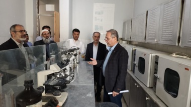 بازدید معاونت آموزش موسسه از هنرستان کشاورزی حضرت نوح چابهار با محوریت ارتقای کیفیت آموزشی