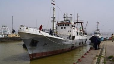The research patrol of Gilan ship in cooperation with Iranian National Institute for Oceanography and Atmospheric Science