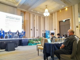 ارائه مقاله دکتر شریف روحانی در سمپوزیوم جهانی تیلاپیا در تایلند