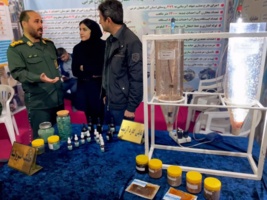 نمایش دستاوردهای نوین شیلاتی در نمایشگاه «دستاوردهای پایگاههای بسیج اسوه» ارومیه
