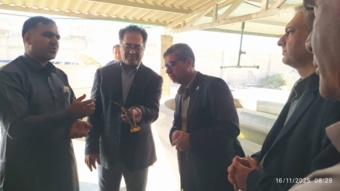 بازدید مدیران سازمان تات از مرکز تحقیقات شیلاتی آبهای دور چابهار