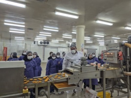 بازدید علمی و آموزشی از خط تولید شرکت الماس آدرین پارس