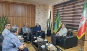 تأکید بر تسریع در تعیین تکلیف اراضی پژوهشکده و همکاری برای استقرار کارکنان در ساختمان شماره ۲ جهاد کشاورزی