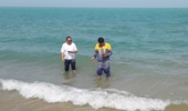 آغاز مرحله دوم نمونهبرداری از آب ورودی مراکز تکثیر و پرورش میگو در بوشهر