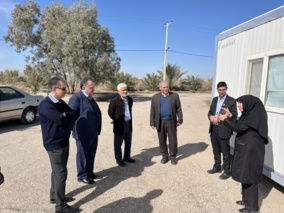 بازدید رئیس دفتر آبزیان آب شیرین سازمان شیلات ایران از مرکز تحقیقات ملی آبزیان آب‌های شور