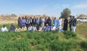 برگزاری دوره آموزشی ترویجی اصول علمی تولید علوفه پاییزه در شهرستان زهک،سیستان و بلوچستان