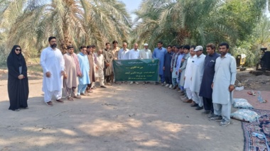 برگزاری  برنامه ترویجی روز مزرعه کنجد با محوریت معرفی ارقام در شهرستان دلگان، سیستان و بلوچستان