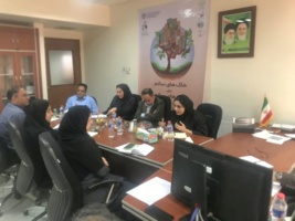 برگزاری نشست همفکری و هم‌افزایی مرکز تحقیقات خوزستان با مدیریت آب و خاک سازمان جهاد کشاورزی استان