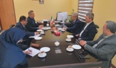 دیدار مدیرعامل شرکت «خیشساز صنعت» و نماینده آستان قدس رضوی از مرکز تحقیقات و آموزش کشاورزی و منابع طبیعی خوزستان