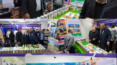 حضور مرکز تحقیقات کشاورزی خوزستان در بیست‌وششمین نمایشگاه دستاوردهای پژوهش و فناوری