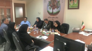برگزاری نشست همفکری و هم‌افزایی مرکز تحقیقات خوزستان با مدیریت آب و خاک سازمان جهاد کشاورزی استان
