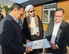 بازدید مشاور وزیر جهاد کشاورزی و مسئولان ارشد استان لرستان از باغ گیاه‌شناسی زاگرس خرم‌آباد