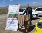 برگزاری روز مزرعه با محوریت معرفی کشت ۴ ردیفه گندم روی پشته در شهرستان ازنا