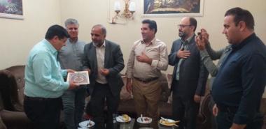 قدردانی از آزاده سرافراز منصور پیرهادی تواندشتی