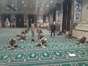 برگزاری آزمون مهارت‌آموزی علوم باغبانی ویژه پرسنل وظیفه تیپ ۵۷ سپاه خرم‌آباد