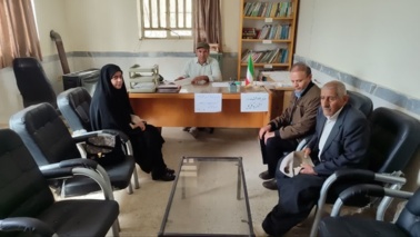 نشست هم‌اندیشی محقق معین در مرکز جهاد کشاورزی اشتر گُل‌گُل شهرستان کوهدشت
