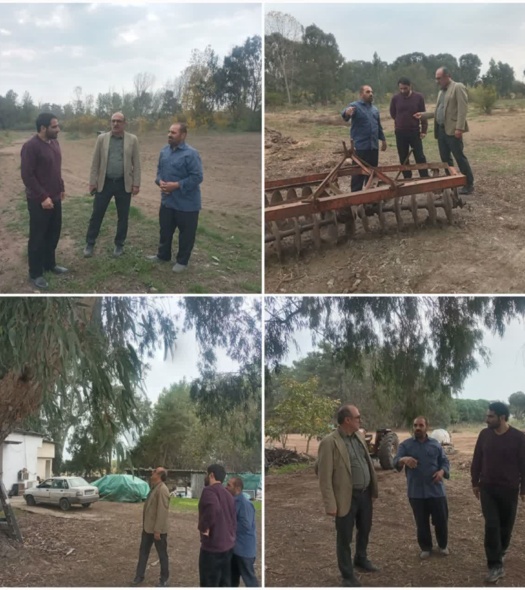 بازدید میدانی از ایستگاه‌های تحقیقاتی شرق مازندران